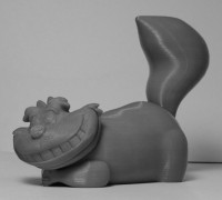Cheshire Cat 2-piece 3D model
