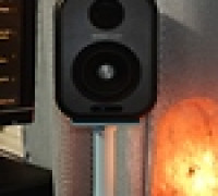 Adjustable Height Desk Clamp Speaker Stand 3D model