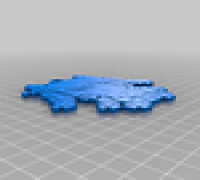 Pixel Keqing 3D model