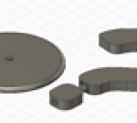 Question mark tile small for tabletop 3D model