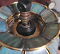 Adjustable Floor Lamp Fixture Shade Rest 3D model