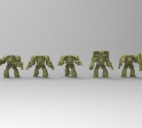 DEATHWING TERMINATOR BUILDER 3D model