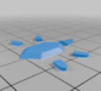 Mascot Keychain 3D model