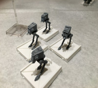  Star Wars X-wing: AT-ST and conversion kit 3D model