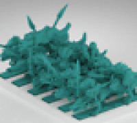 Warmaster Lizardmen Cold One Riders 3D model