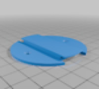 YiHome Dome Camera Mount 3D model