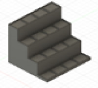 Bitty Pop Shelf (16 Slots) 3D model