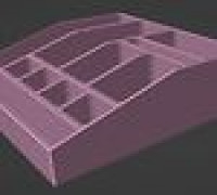 desk accessories 3D model
