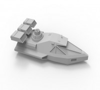 V-35 Courier Speeder 3D model
