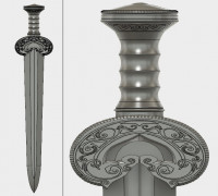 Herugrim 3D model