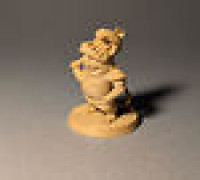 Mouseling knight FDM supportless 3D model