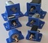 Various Stepper and DC Motor Mounts/Stands 3D model