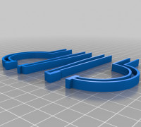 CLOTHES PIN CLAMPS 3D model