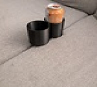 Couch Cup Holder 3D model