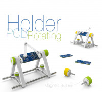Rotating PCB Holder 3D model