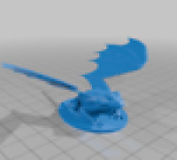 Winged Toad 3D model