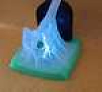 Halloween ghost night light, 3D model