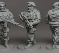 Soldier 3D model