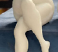 DECOR SITTING LEGS  3D model