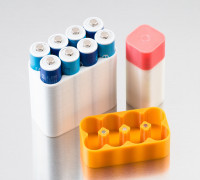Customizable Battery Case (magnetic) 3D model
