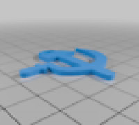 Communist Keychain 3D model