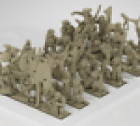 Warmaster Vampire Counts Zombies 3D model