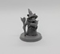 Mouseling wizard FDM supportless 3D model