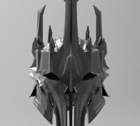Sauron Armor - Helmet 3D model