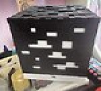 Minecraft Ore Lamp with diffuser 3D model