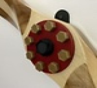 Propeller Wall Holder 3D model