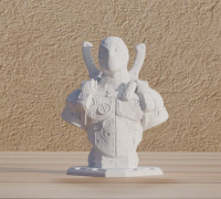 DeadPool Bust 3D model