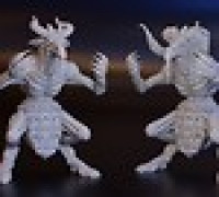Baernaloth, Large Fiend, Yugoloth (DND / TTRPG) 3D model