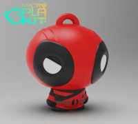 DeadPool (MicroPlaKit Series) 3D model