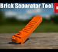 Brick Separator Tool 3D model