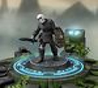 Skeleton Swordsman 3D model
