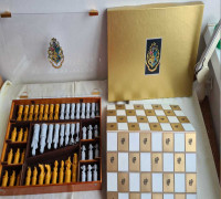 Harry Potter Chess and Checkers + Board 3D model