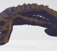ALIEN XENOMORPH SKULL 1:1 SCALE 3D model