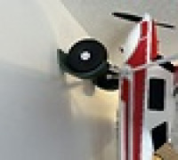 RC Plane Wall Hanger | Wheel Hooks 3D model