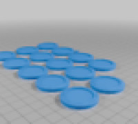 DnD Condition Tokens 3D model