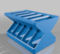 Gridfinity Tool Rack - Drop In 3D model
