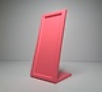 6 x 2 Picture Frame 3D model