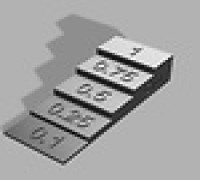 3D Modeling Scale Reference Stairs 3D model