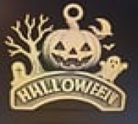 Halloween Topper Cake 3D model