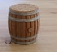 Assorted nestling barrels 3D model