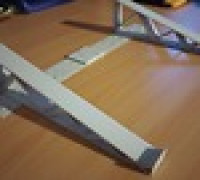 Universal Laptop stand 3D model