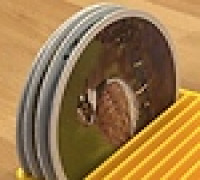Vertical coaster holder 3D model