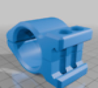 Slim profile 30mm Low Scope / Reddot Mount 3D model
