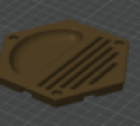 Tabletop Board Game Organizing Split Tray 3D model