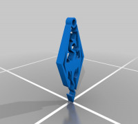Skyrim Keychain 3D model