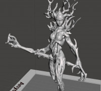 Dryad from spriggan  3D model